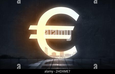 euro, euro sign, euro sign Foto Stock