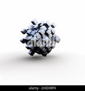 modulo, struttura, blocchi, moduli, strutture, blocco Foto Stock
