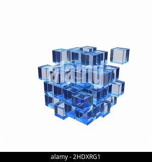 modulo, astratto, blocchi, moduli, astrazione, abstract, blocco Foto Stock