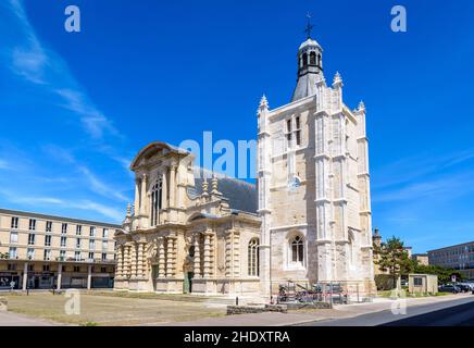 Cattedrale di Notre-Dame du Havre a le Havre, Francia. Foto Stock