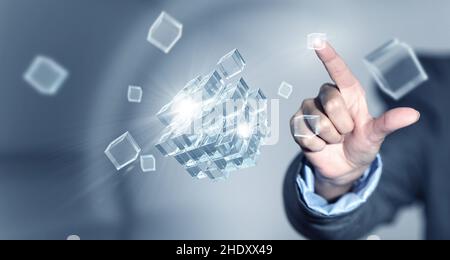 modulo, gestione, unione, moduli, gestione Foto Stock