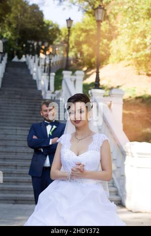 matrimoni, coppie nuziali, matrimoni, coppie nuziali Foto Stock