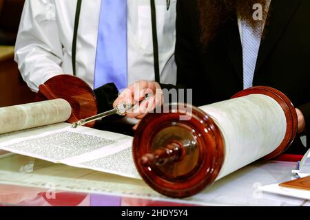 preghiera, preghiera, torah scorrere, pregare, adorare, preghiere Foto Stock