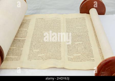 scroll, torah scroll, scroll Foto Stock