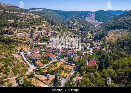 DOL, isola Brač Foto Stock