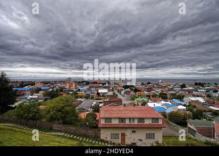 patagonia, punta arenas, patagonia Foto Stock