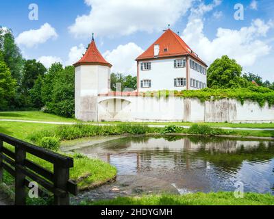 Il castello di Blutenburg Foto Stock