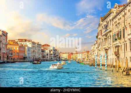 venezia, canal grande, venices Foto Stock