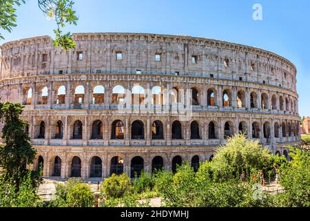 roma, colosseo, romani, colossi Foto Stock