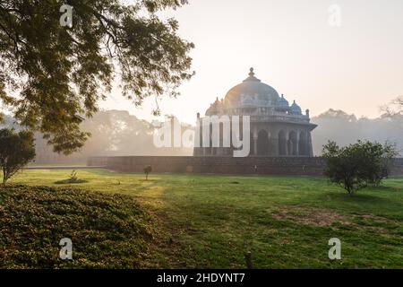 la tomba di humayun, le tombe di humayun Foto Stock