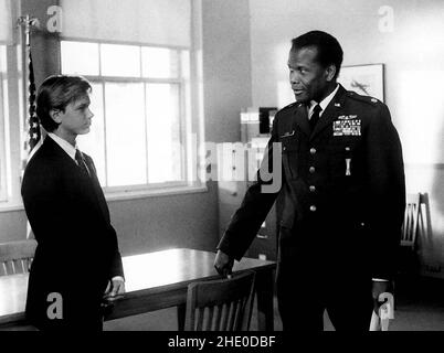 A11553.''LITTLE NIKITA''.SIDNEY POITIER RIVER PHOENIX.FORNITO DA:(Credit Image: Ã‚© Globe Photos/ZUMA Wire) Foto Stock