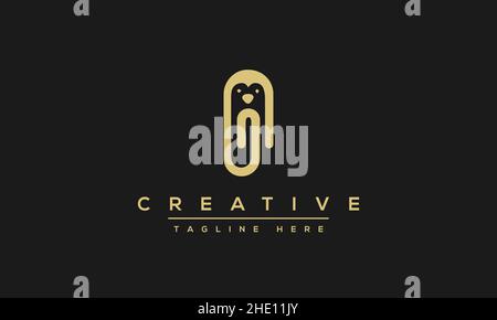 Design moderno e creativo con logo vettoriale G. Icona con monogramma iniziale minimalista G Luxury Illustrazione Vettoriale