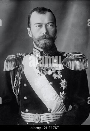 Dinastia Romanov - Tsar Nicholas II Foto Stock