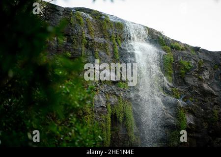 Sette Cascades o Tamarind Falls a Mauritius Foto Stock