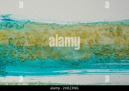 Sfondi acquerelli dipinti a mano per designer Foto Stock