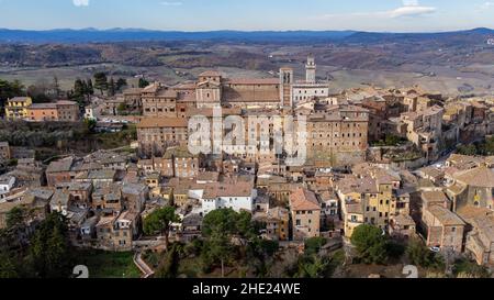 Montepulciano, Italia Foto Stock