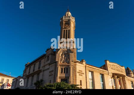 Palazzo consolare sul canale Peyrade, a Sete, Herault, Occitanie, Francia Foto Stock