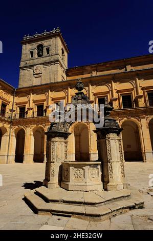 Monastero di Santiago de Ucles a Cuenca Foto Stock