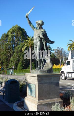 Gladiatore romano di Guillaume (Willem) Geefs, 1881 Foto Stock