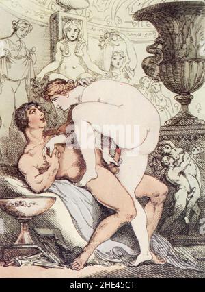 Rowlandson Pygmalion moderno. Foto Stock
