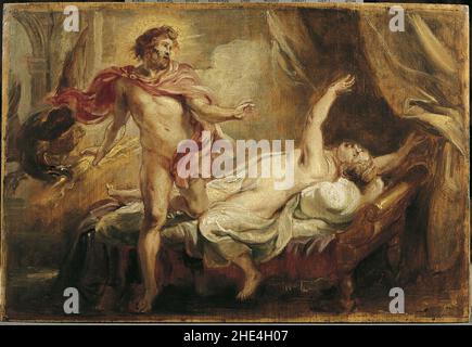 Rubens-morte-di-Semele. Foto Stock