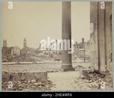 Le rovine di Charleston, Carolina del Sud Foto Stock