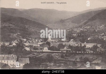 Saint Amarin (1917). Foto Stock