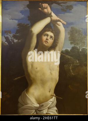 San Sebastiano di Guido reni, c. 1615, olio su tela Foto Stock