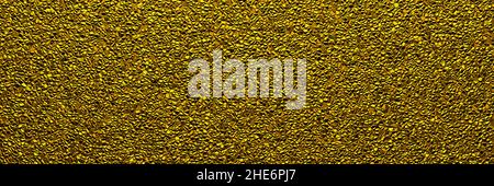 Trama astratta, sfondo da lingotti d'oro. Sfondo volumetrico dorato mosaico, banner. 3d rendering. Muro d'oro Foto Stock