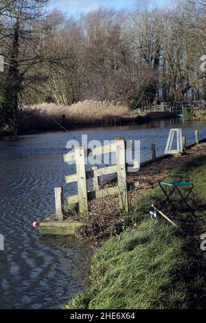 geldeston serrature geldeston norfolk inghilterra Foto Stock