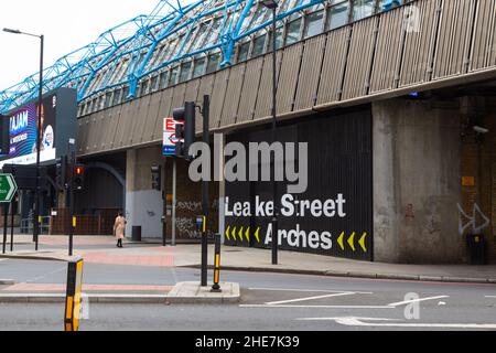 Leake Street Arches, londra, regno unito Foto Stock