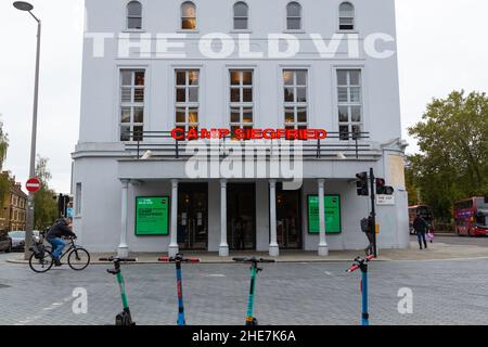 Il vecchio vic, londra, regno unito Foto Stock
