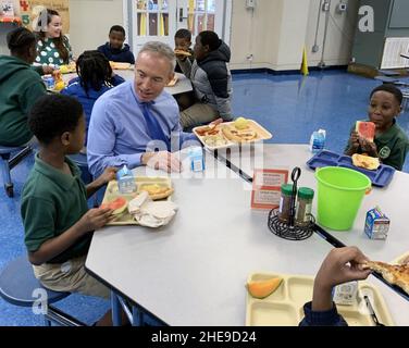 Samuel Green Charter School, New Orleans, marzo 2020 05. Foto Stock