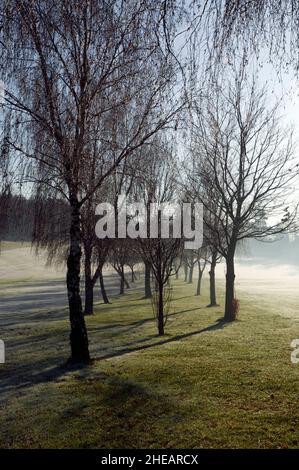 Il bellissimo campo da golf Beckenham Place Park, prima, Lewisham Council lo ha distrutto! Foto Stock