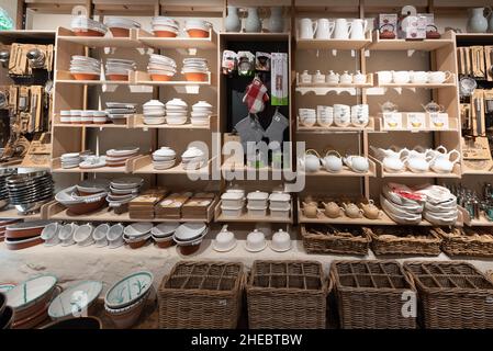 Boschendal Farm Shop interno alla Boschendal Wine Estate, Franschhoek, Western Cape, Sudafrica, 03 gennaio 2022. Foto Stock