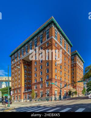 Hotel Richmond, ora Barbara Johns Building, che ospita l'ufficio del procuratore generale della Virginia. Foto Stock