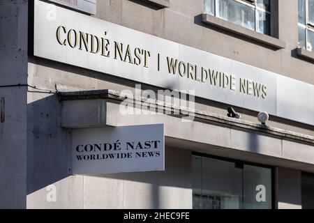 Condé Nast Publications at Vogue House, 1 Hanover Square, Mayfair, Londra, Inghilterra, REGNO UNITO Foto Stock