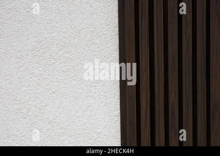 fondo in legno naturale, tavole di diversi colori Foto Stock