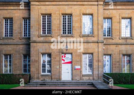 Francia, Indre, la Charre, tappa sulla via Lemovicensis o Vezelay, uno dei modi principali per Santiago de Compostela, George Sand e Black Valley Pocket museo situato nell'Hotel de Villaines Foto Stock