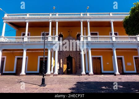 Architettura coloniale spagnola a Granada, Nicaragua Foto Stock