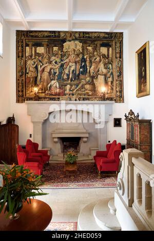 Portogallo, Isola di Madeira, Funchal, Quinta da Casa Branca hotel Foto Stock