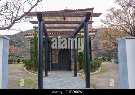 San Felipe Ermitage, Cabezuela del Valle, Extremadura, Spagna. Dichiarato un luogo di interesse storico-artistico Foto Stock