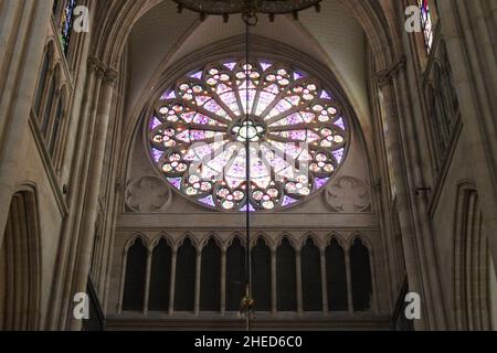 basilica di sainte-clotilde a parigi (francia) Foto Stock