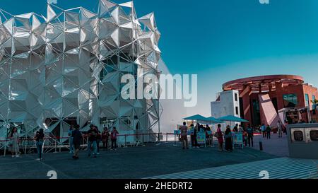 Padiglione Giappone alle Expo2020 Foto Stock