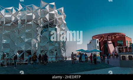 Padiglione Giappone alle Expo2020 Foto Stock