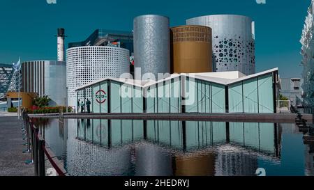 Padiglione Giappone alle Expo2020 Foto Stock