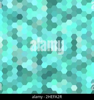 Smeraldo Tosca basso Poly Art Vector background. Foto Stock