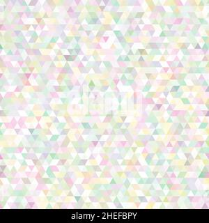 colore chiaro sfondo triangolo astratto. eps 10 Foto Stock