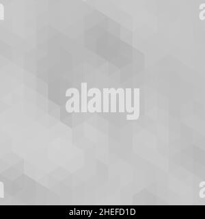struttura grigia costituita da piccoli esagoni. Foto Stock