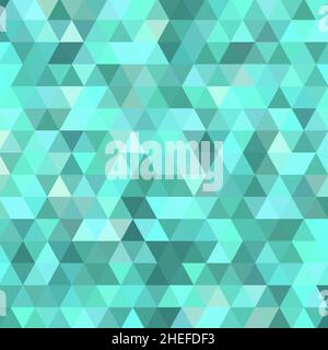 Smeraldo Tosca basso Poly Art Vector background. Foto Stock